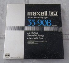 Maxell XLI 35-90B Hi-Output Extended Range Low-Distortion FOR MASTERING USE R2R