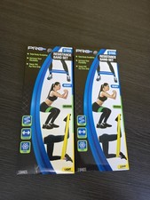 NIB Lot of 2 Resistance Band Set 6 Bands Total   Light/Medium/Heavy Free Ship