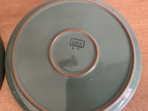 Denby Manor Green - 4 x 25 cm Dinner Plates - Picture 8 of 9