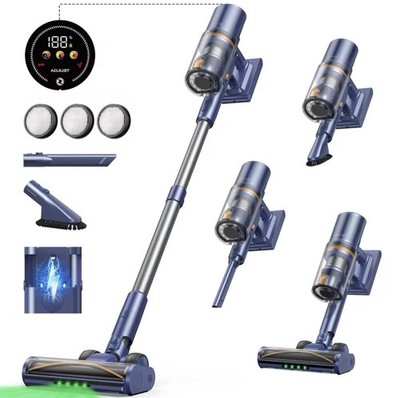 Leichter kabelloser Staubsauger V11 Beutellos 650W 90 Minuten| Dyson Alternative