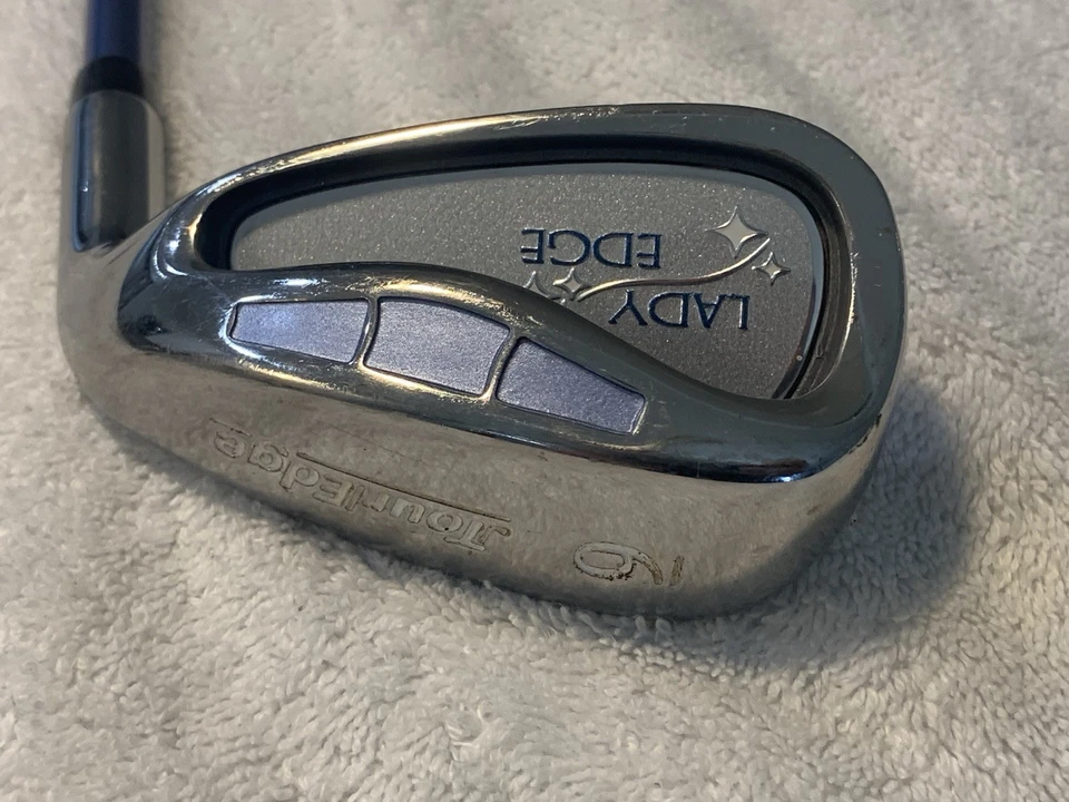 Varilla flexible de grafito Tour Edge Lady Edge 9 hierro para mujer, para diestros Foto 2 de 4