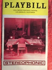 PLAYBILL STEREOPHONIC MUSICAL PANTAGES THEATRE 2025 LOS ANGELES