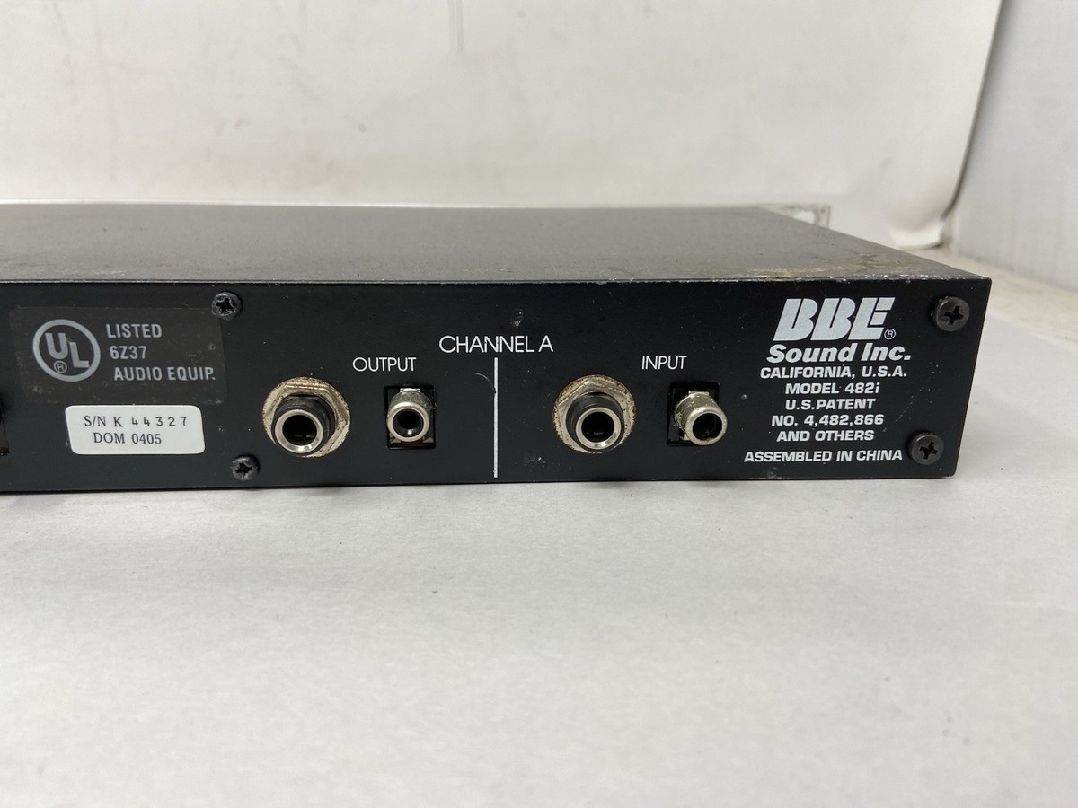 BBE 482i ソニックマキシマイザー sonic maximizer BBE 482i Sonic Maximizer (1/4