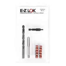 Thread Repair Kit, Self Locking Thread Inserts, 18-8 Stainless Steel, 10