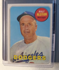 1969 Topps #24 Walt Alston Sharp Corners - NRMT