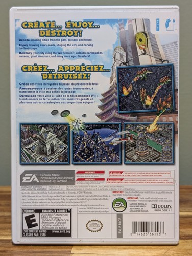 SimCity Creator (Nintendo Wii, 2008)➡️CIB - Tested - Near Mint 📀! - Picture 2 of 5