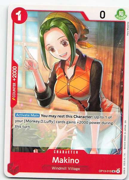 Makino OP13-015 Two Legends Common NM One Piece TCG | eBay