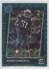 2021 Panini Donruss Optic Rated Rookie Green Velocity Prizm Ronnie Perkins 0u2j