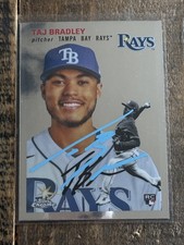 Taj Bradley - 2023 Topps Chrome Platinum Anniversary #121 Signed IP Autograph