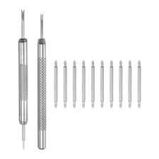 20pcs Quick Release Spring Bar 20mm Width 1.5mm Watch Pins with Removal Tool