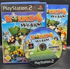 Sony Playstation 2 - PS2 - Worms 4 - Mayhem