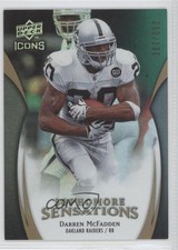 2009 Upper Deck Icons Sophomore Sensations Gold /130 Darren McFadden #SS-DM 0b2
