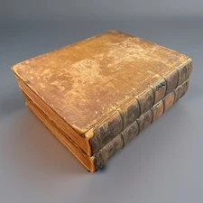 Antique MISCELLANEOUS WORKS OF EDWARD GIBBON 2 vol Set / 1796