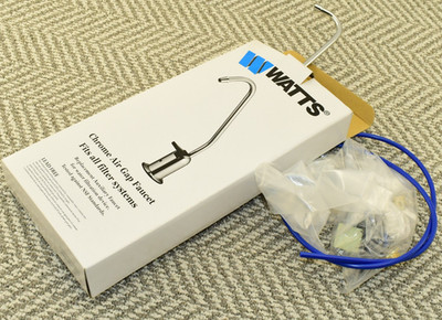 Watts Premier WP116001 Air-Gap Non-Monitored Faucet for Water Filtration CHROME
