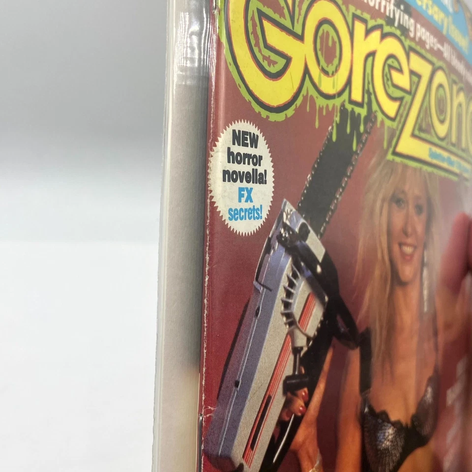 Gorezone Magazine #13 May 1990 Horror Special Linnea Quigley 2nd Anniv Issue - Image 2 of 2