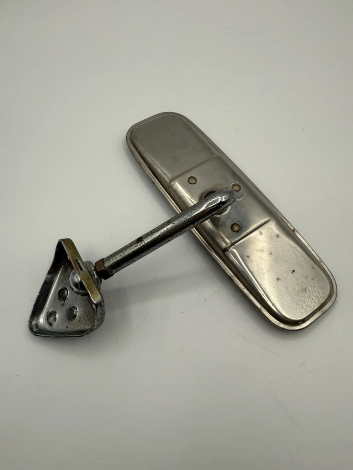Original 1956 Ford F100 Pickup Panel Truck Stainless Inside Rear View Mirror Foto 2 de 2