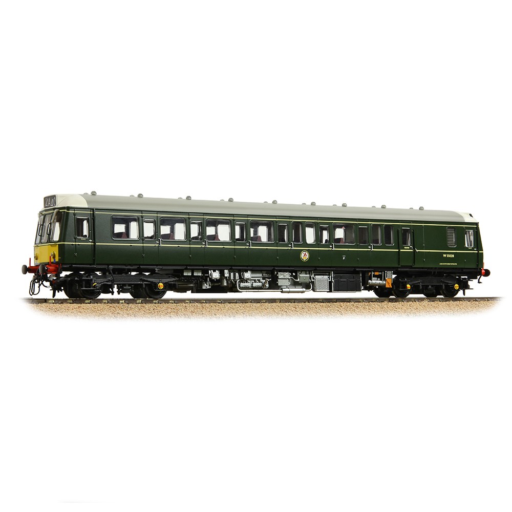 Branchline 35-528 Class 121 Single-Car DMU W55028 BR Green (Small Yellow Pane...