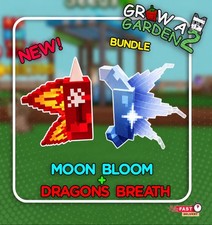 Moon Bloom + Dragons Breath PAQUETE 🤩 | Grow A Garden 2 🌻