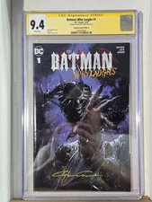 BATMAN WHO LAUGHS #1 CLAYTON CRAIN EXCLUSIVE SIGNED CGC 9.4 SCORPION COMICS A