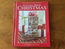 Better Homes  Garden A CROSS STITCH CHRISTMAS HANDMADE HEIRLOOMS BOOK