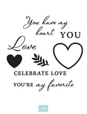 Hearts For You February 2025 Paper Pumpkin Stamp Set - NEW Stampin'UP