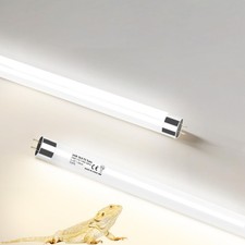2 Pack T5 HO 10.0 UVB Reptile Bulb 24W, 22-Inch UVA UVB Light for Reptiles, F...