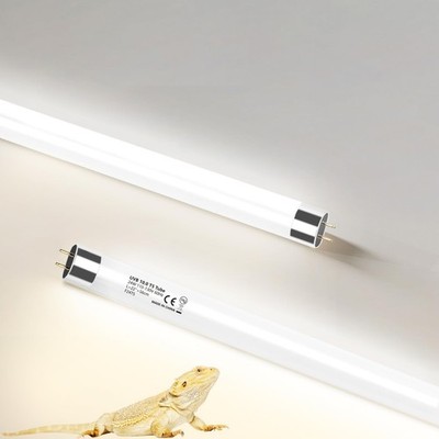 2 Pack T5 HO 10.0 UVB Reptile Bulb 24W, 22-Inch UVA UVB Light for Reptiles, F...