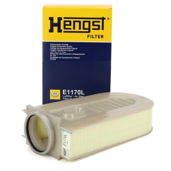 Hengst E1170L Luftfilter FüR Mercedes W204 C/X218 W212 W166 W221 W222 OM651-image