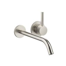 Dornbracht META Wall-mounted single-lever basin mixer - Brushed Platinum