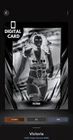 DIGITAL TOPPS WWE SLAM VICTORIA ICONIC CHROME 26 NEGATIVE BASE FLASH PACK