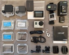 GoPro HERO 3+ Black/LCD BacPac/Land & Dive Housings/Remote/Tested/Accessories