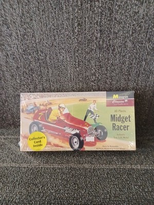 Monogram Classics Midget Racer Model Kit Offenhauser New in Sealed Box with card