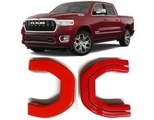 Tow Hook Covers for Dodge RAM 1500 2019-2025, Custom Front Hitch Cover
