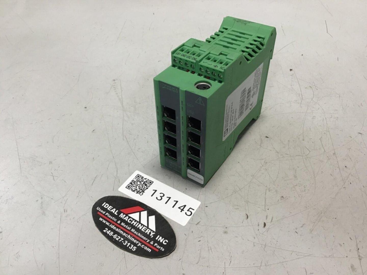 PHOENIX CONTACT Ethernet Switch FL-SWITCH-LM-8TX-E Used #131145