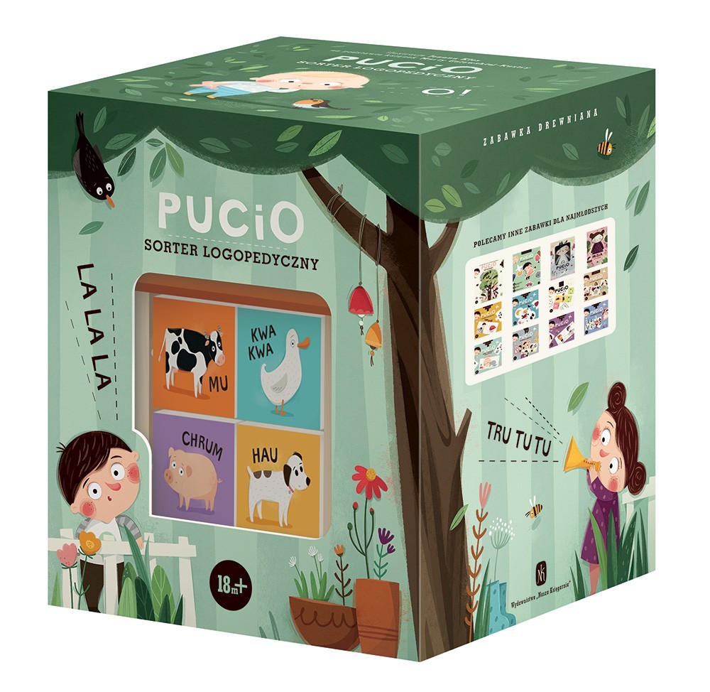 5904915903782 Логопедический сортировщик Pucio Nasza ksigarnia 8090₽