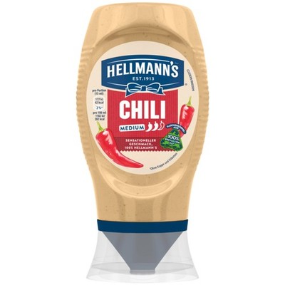 Hellmann's Chili Sauce für Pommes & Burger 250ml Flasche