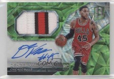 2016-17 Panini Spectra Rookie Jersey Neon Green 16/25 Denzel Valentine Auto w5c