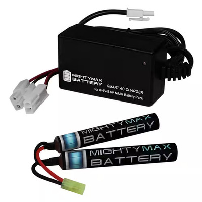 8.4V 1600Mah Butterfly Replaces Kingarms Colt M933 M4 AEG + 8V Charger