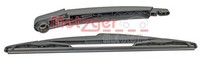 Wischarm Scheibenreinigung Hinten Metzger 2190293 FüR Renault