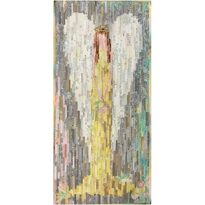 Laura Heine's Artistic Guardian Angel Quilt Pattern - 29x60 Decorative Wall Art