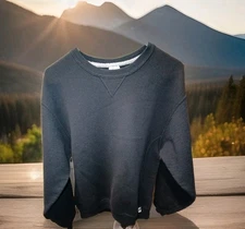 Russell Athletic Vintage Men’s Sweatshirt Medium Black Crew Neck