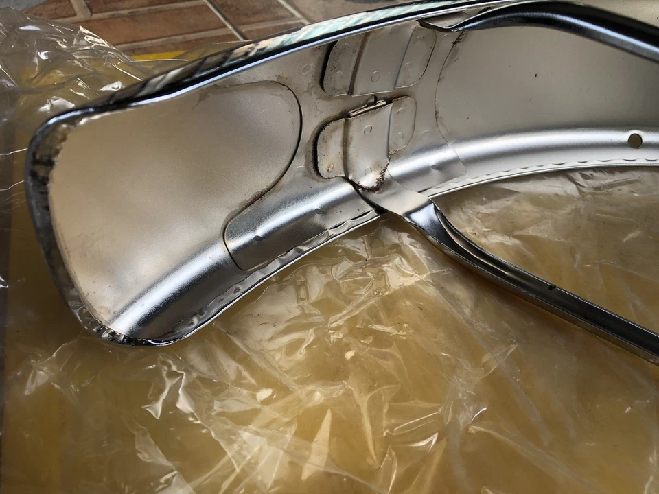 YAMAHA RS100 RS125 LS2 LS3 AS3 RD200 FRONT FENDER MUDGUARDS NOS 478-21510-00 JP Foto 3 de 4