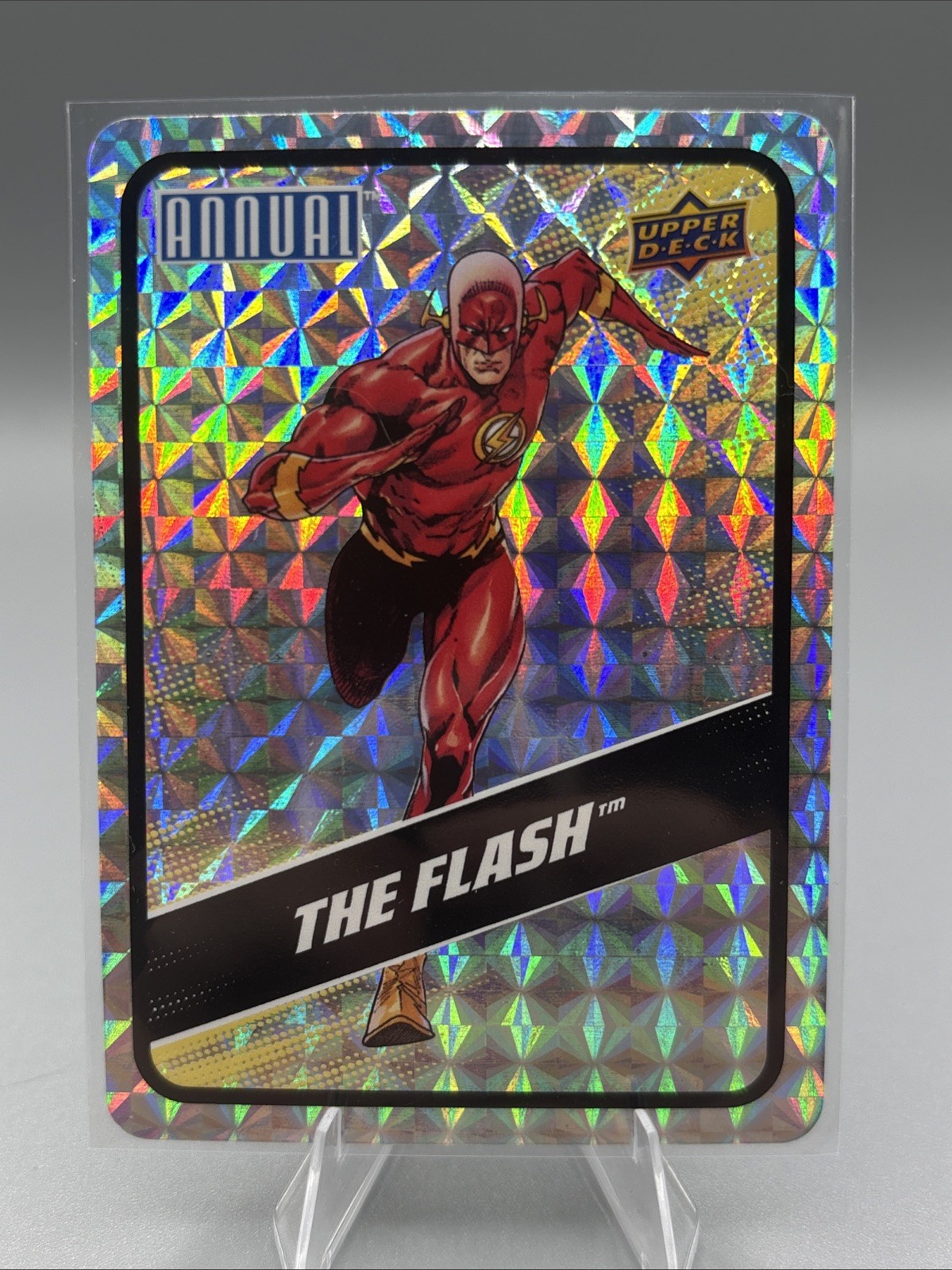 2024-25 Upper Deck DC Annual The Flash Silver Backscatters Insert #B-15 