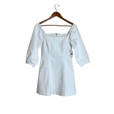NWT! Astr the label white denim dress. Size small
