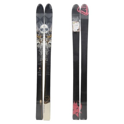APO 2010/2011 Wyatt Alpine Pro Snow Skis, Black Skull Design, 189 cm, New/Sealed