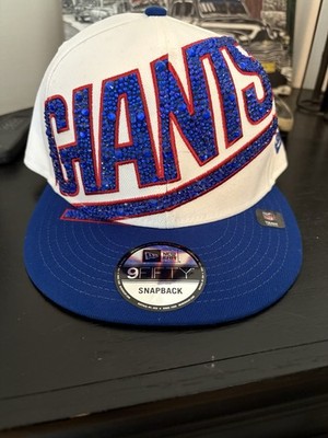 New York Giants NFL SnapBack Customized and Bedazzled Adjustable Hat
