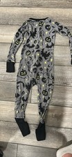 Little Sleepies Halloween Zippy Bamboo Pjs Size 2T EUC