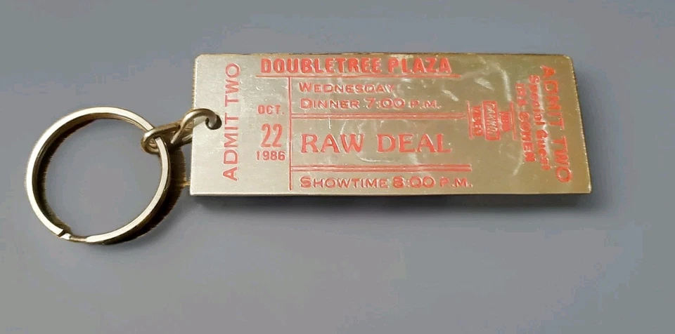 1986 «НЕОБРАБОТАННАЯ СДЕЛКА» Арнольд Шварценеггер Редкий ВИДЕОМАГАЗИН 2-сторонний РЕКЛАМНЫЙ  - Изображение 3 из 4