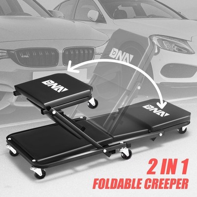 Cama Para Mecanico Con Ruedas Camilla De Trabajos Mecanicos Taller Autos Carros