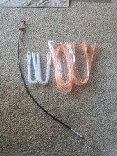 3 VERSCHIEDENE ABFLUSSREINIGUNGSWERKZEUGE, INSGESAMT 8 STÜCK